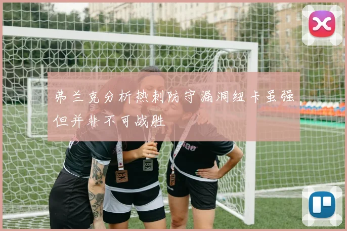 弗兰克分析热刺防守漏洞纽卡虽强但并非不可战胜